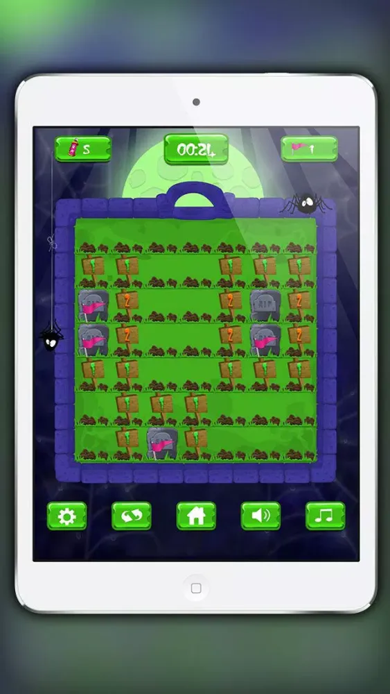 Zombie Sweeper - Free Minesweeper Game应用截图