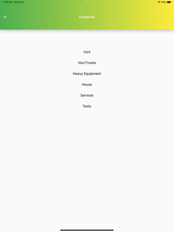 Ja Rentals iPad  Screenshots