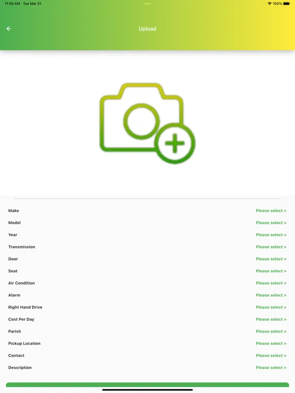 Ja Rentals iPad  Screenshots