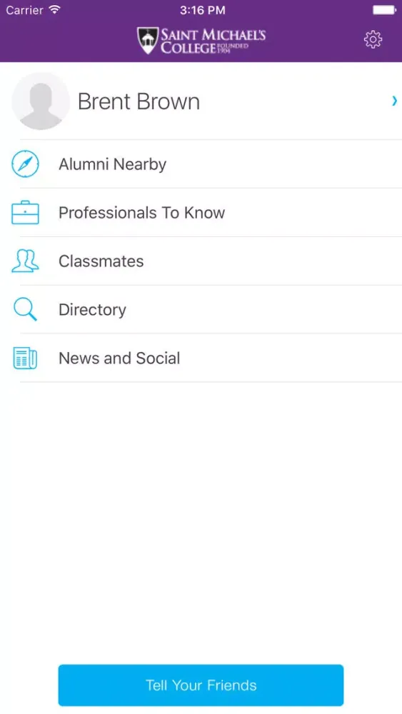 Capturas de pantalla de Saint Michael's Alumni Network