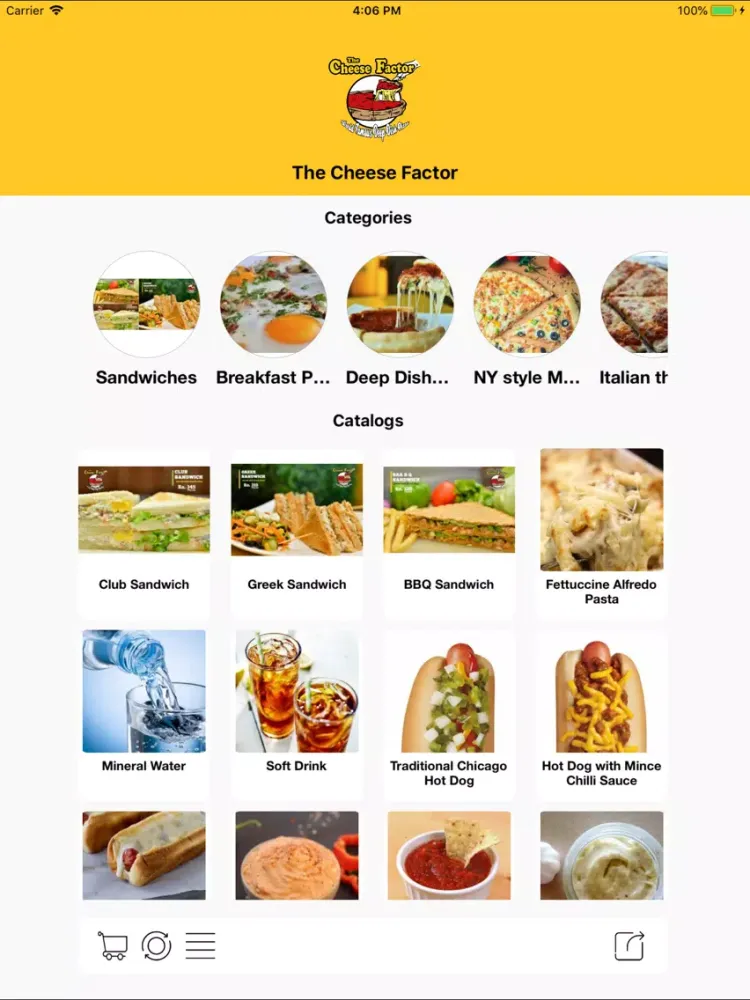 ภาพหน้าจอของ The Cheese Factor iPad 