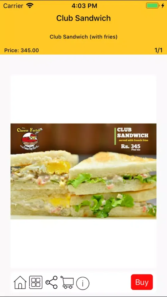 ภาพหน้าจอของ The Cheese Factor