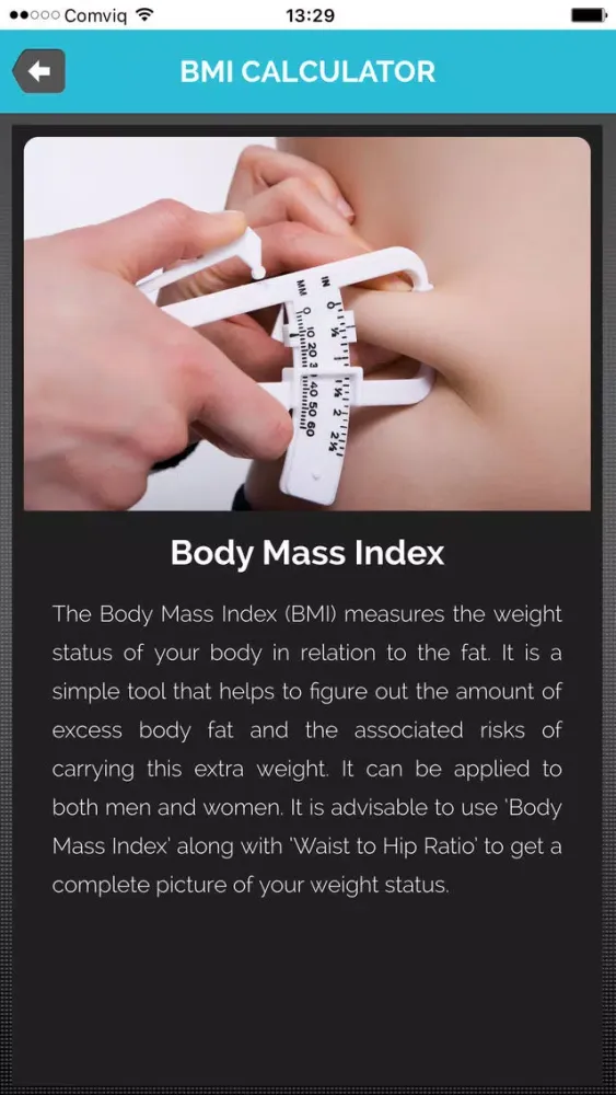 BMI body mass calculator應用截圖