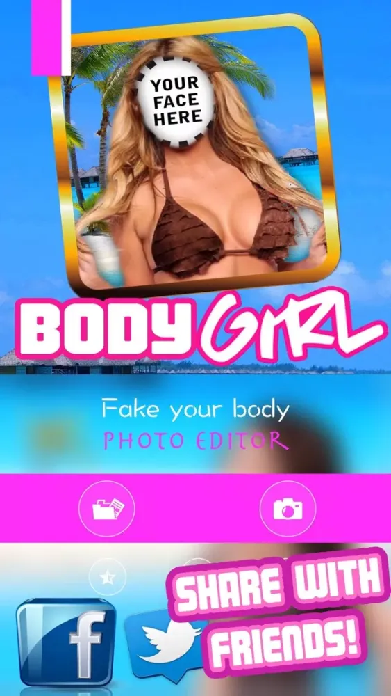 Body girl - Change your body and share your events Screenshots