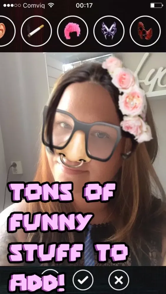 Tangkapan layar Funny faces Maker