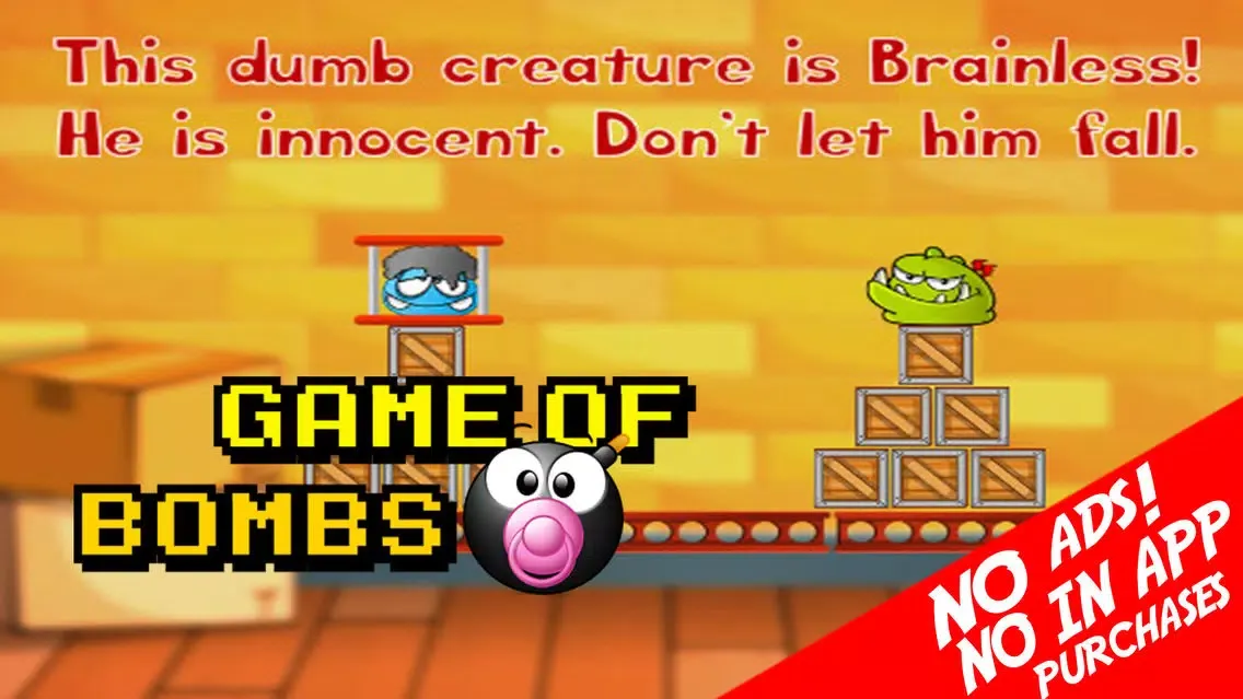 Tangkapan skrin Game of bombs