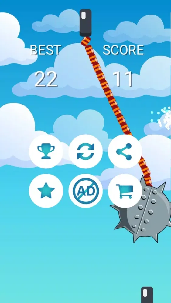 Capturas de tela do Bomb swinger