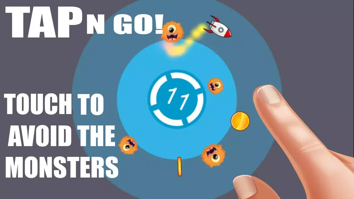 تصاویر Tap n go - Probaly the most impossible game ever