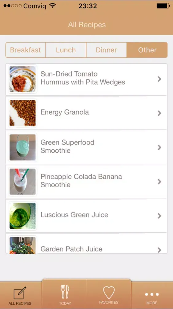 Capturas de pantalla de 7days vegan meals