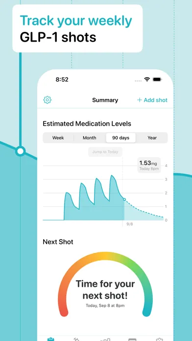 Shotsy - GLP-1 Shot Tracker Screenshots