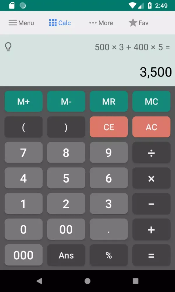 All-in-one Calculator应用截图