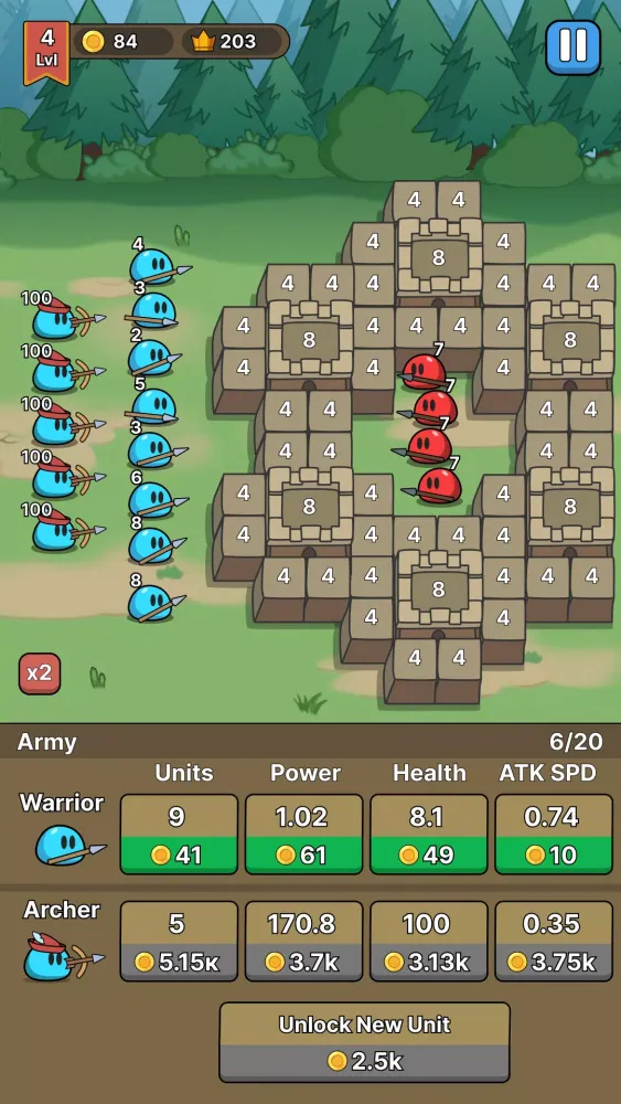 Captures d'écran de Slime Siege