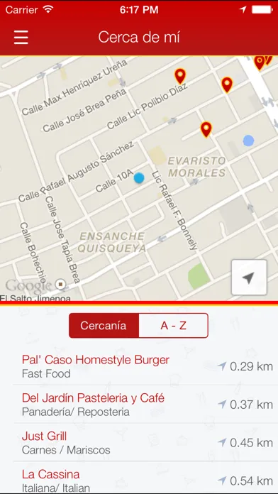 Menucomdo سکرین شاٹس