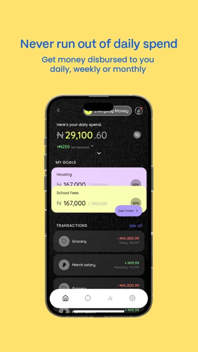 Screenshot di EverydayMoney - Budget & Spend