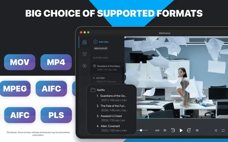 Скриншоты MaCinema — HD Video Player