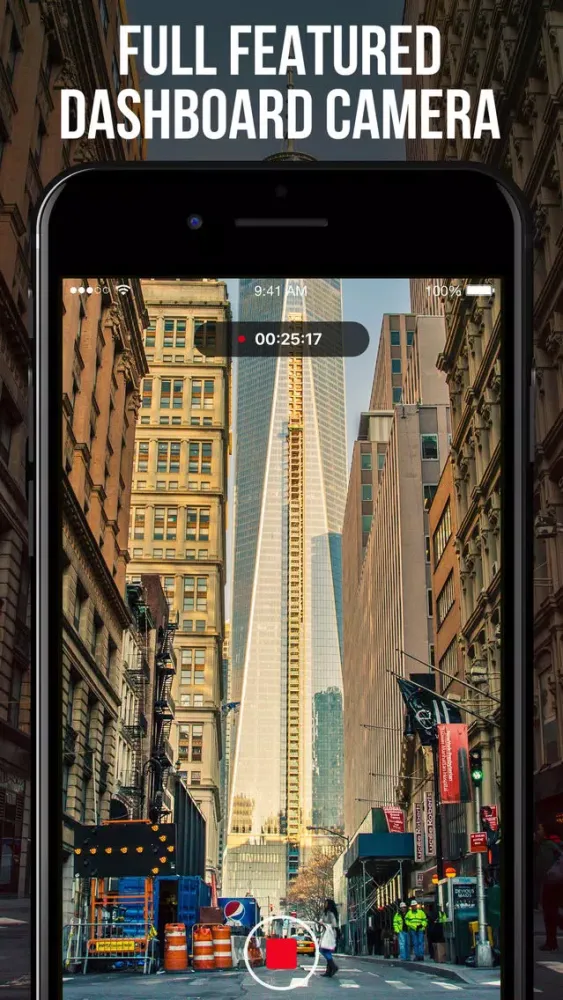 Screenshot di Dashboard Cam