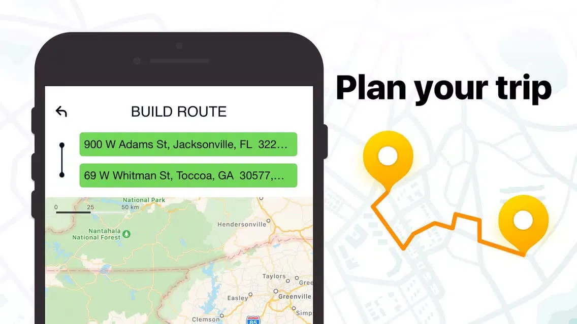 Скриншоты Route Planner — Map Directions