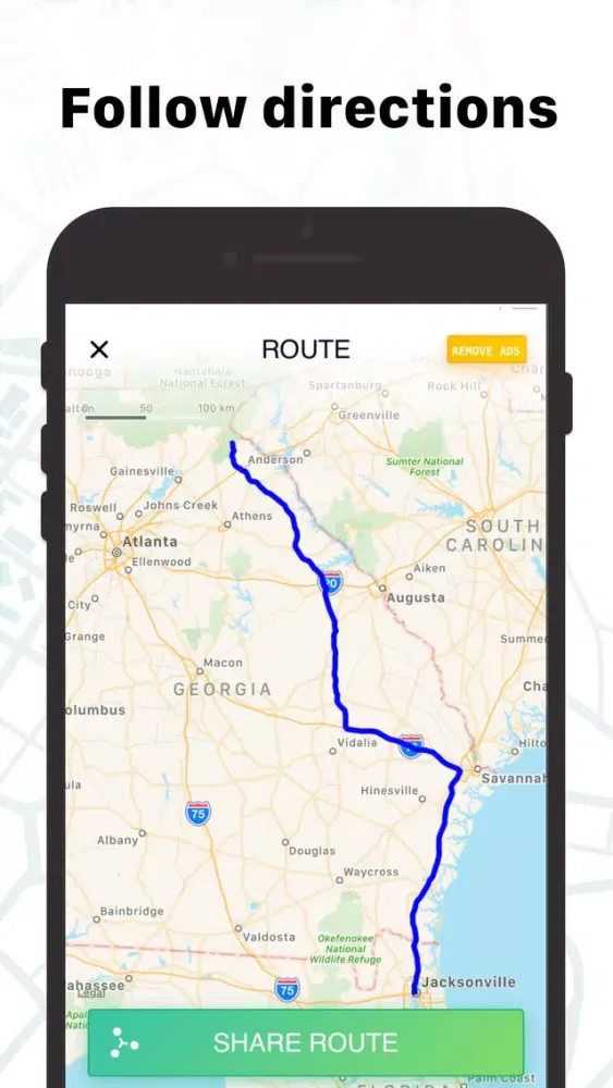 Скриншоты Route Planner — Map Directions