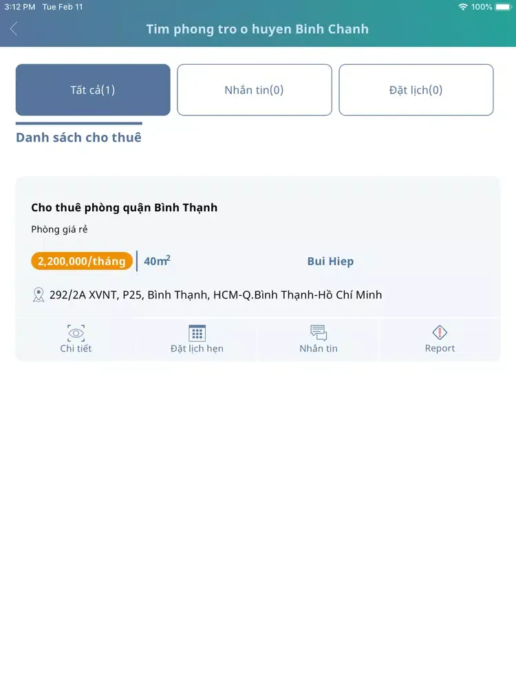 Goodhomes.vn: App tìm nơi thuê iPad  Ekran Görüntüleri