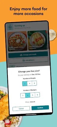 EveryPlate: Cooking Simplified Screenshots