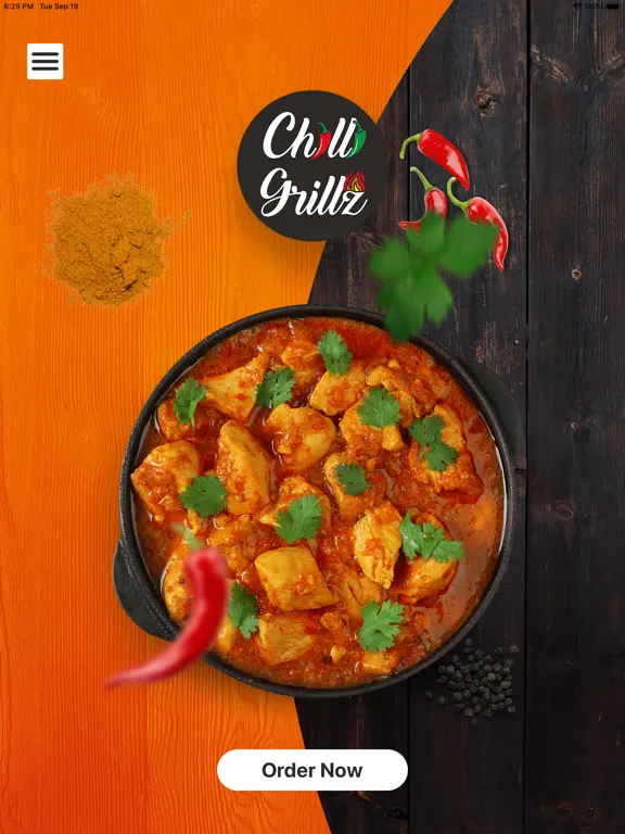 Chilli Grillz Oban Takeaway iPad 應用截圖