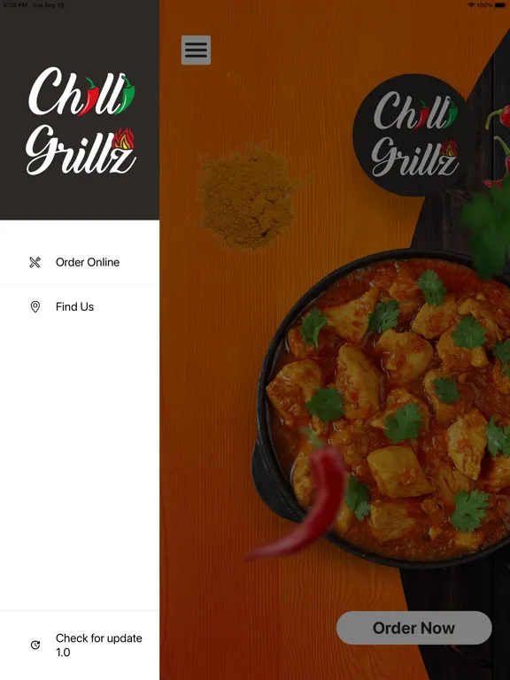 Chilli Grillz Oban Takeaway iPad 應用截圖