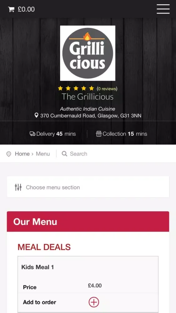 The Grillicious 스크린샷