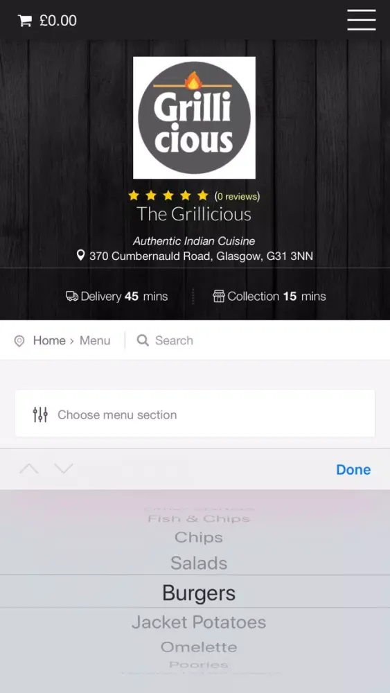 The Grillicious 스크린샷