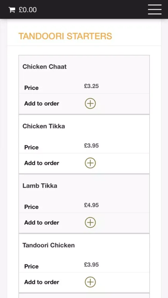 Tandoori Flavour سکرین شاٹس