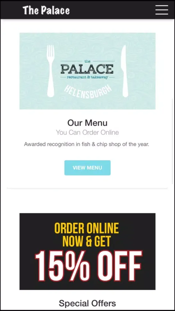 The Palace Restaurant স্ক্রিনশট