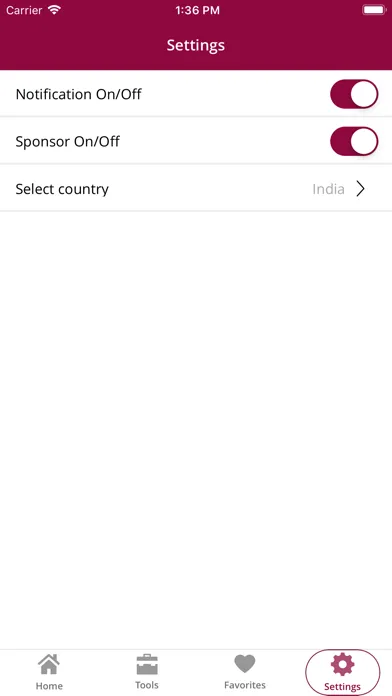 Capturas de tela do Hematology app