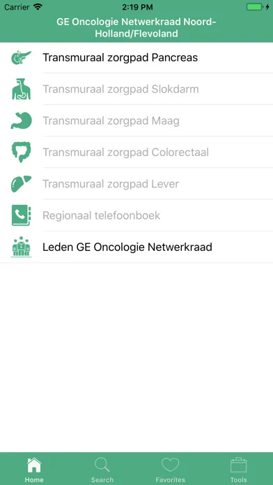 OncoNoVo+ Screenshots