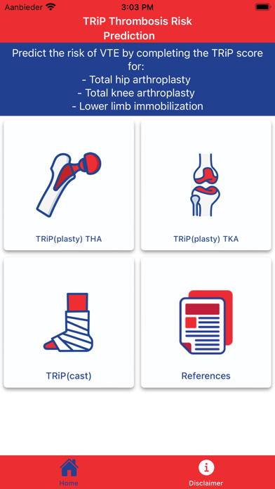 Zrzuty ekranu Thrombosis Risk Prediction