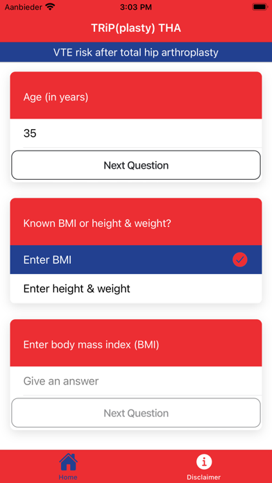 Zrzuty ekranu Thrombosis Risk Prediction