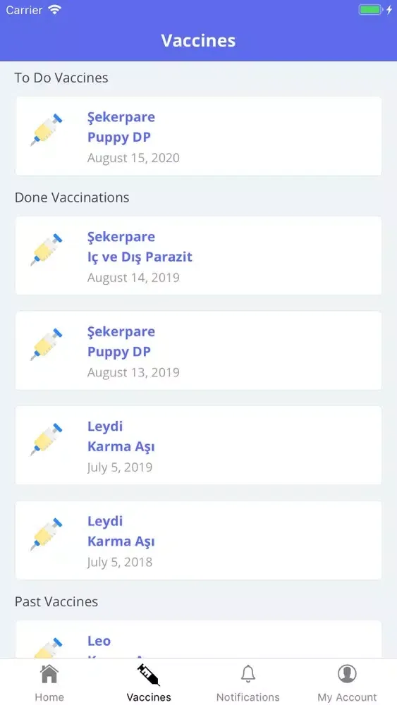Скриншоты Eveterinerim