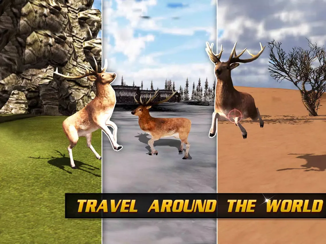 American Hunter Hunting Deer Simulator Games iPad  스크린샷