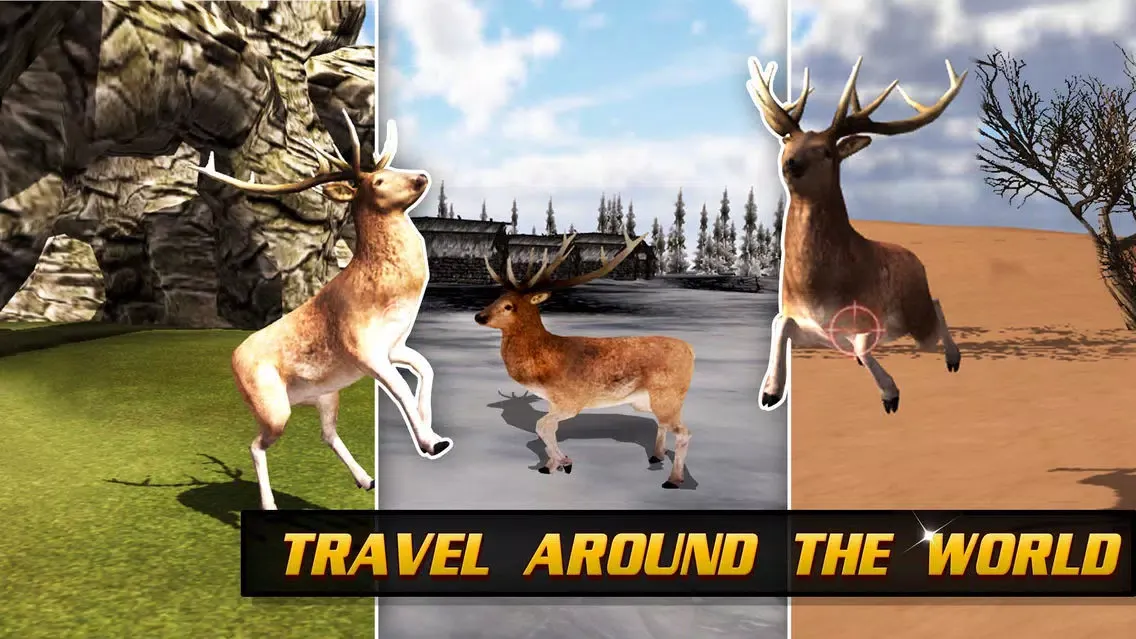 American Hunter Hunting Deer Simulator Games 스크린샷