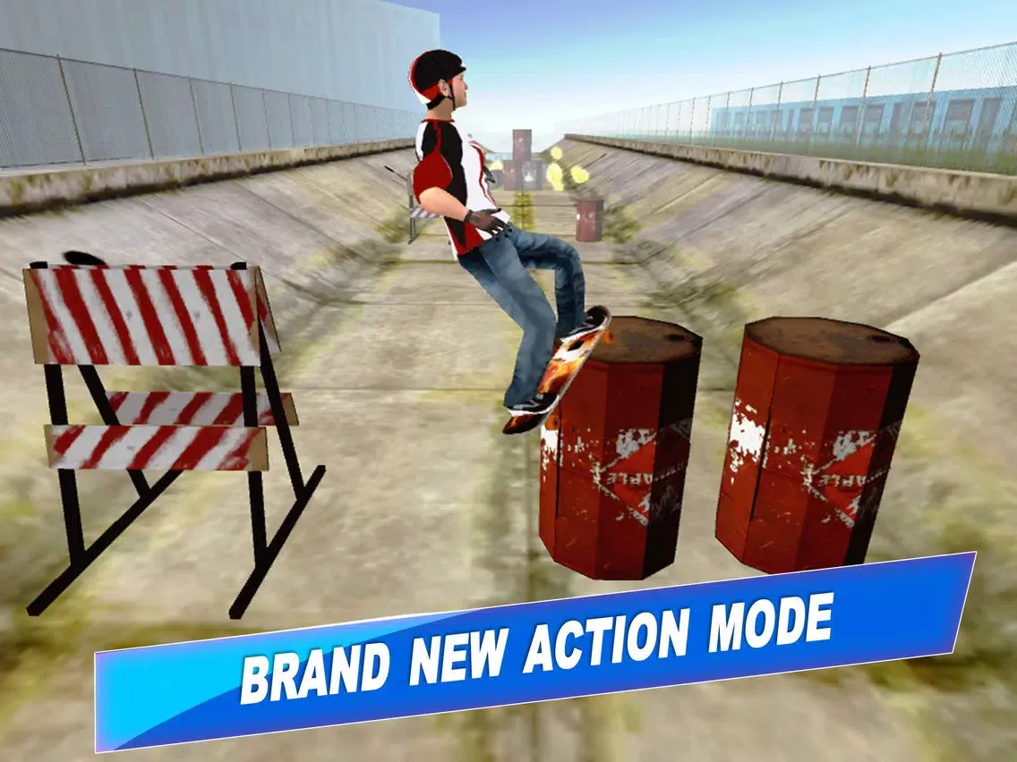 Tangkapan skrin Extreme Skater Boy: Epic Skateboard Racing Game iPad 