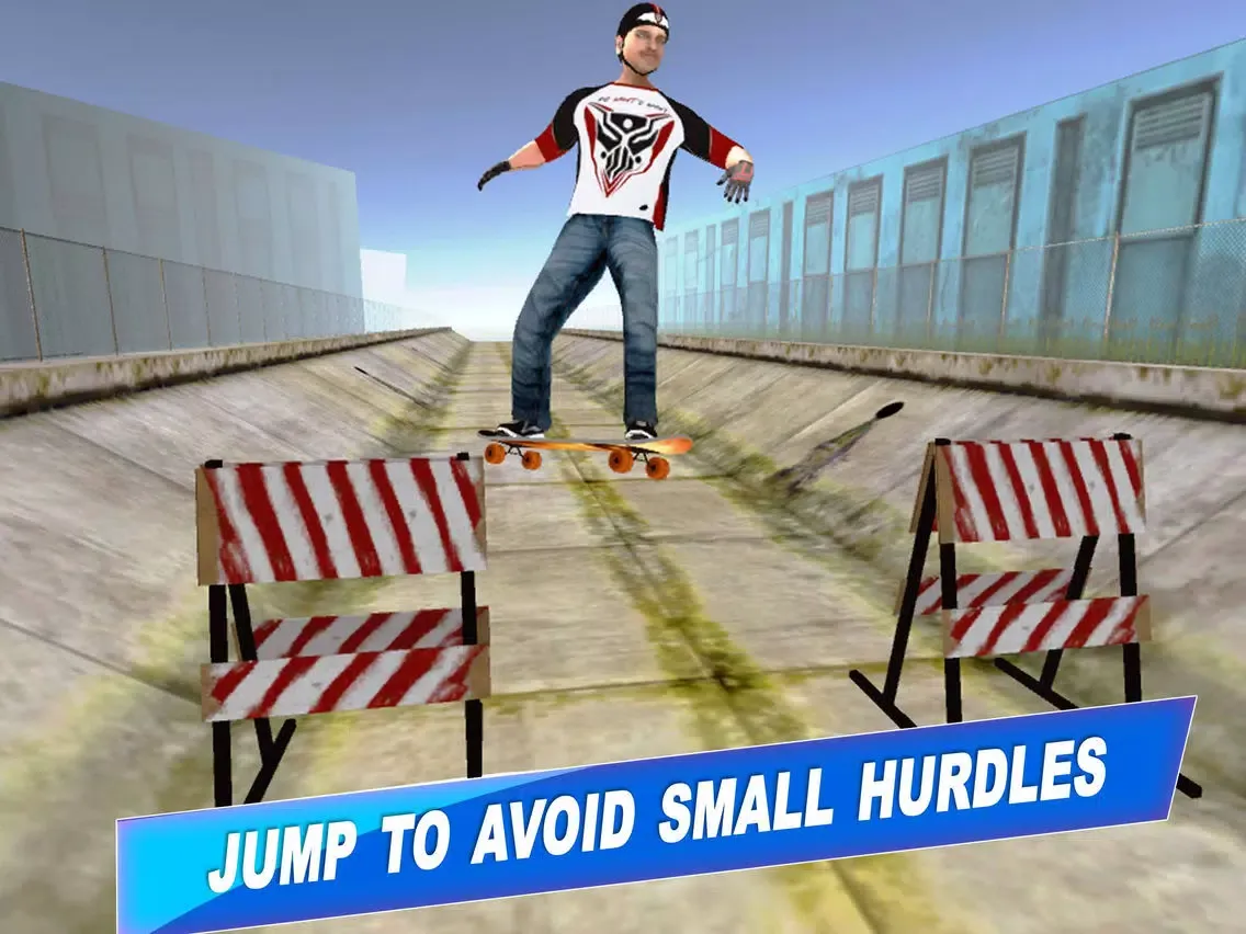 Tangkapan skrin Extreme Skater Boy: Epic Skateboard Racing Game iPad 