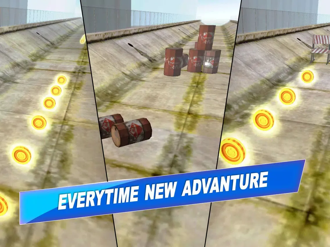 Tangkapan skrin Extreme Skater Boy: Epic Skateboard Racing Game iPad 