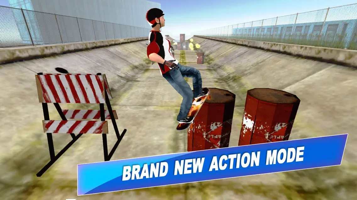 Tangkapan skrin Extreme Skater Boy: Epic Skateboard Racing Game
