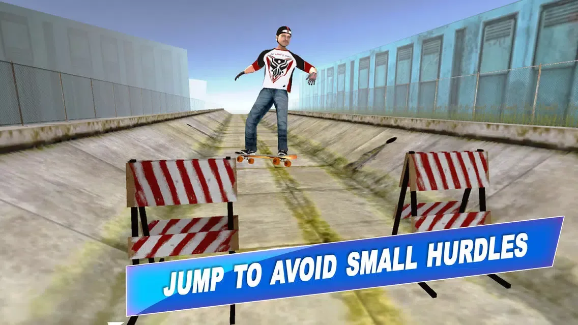 Tangkapan skrin Extreme Skater Boy: Epic Skateboard Racing Game