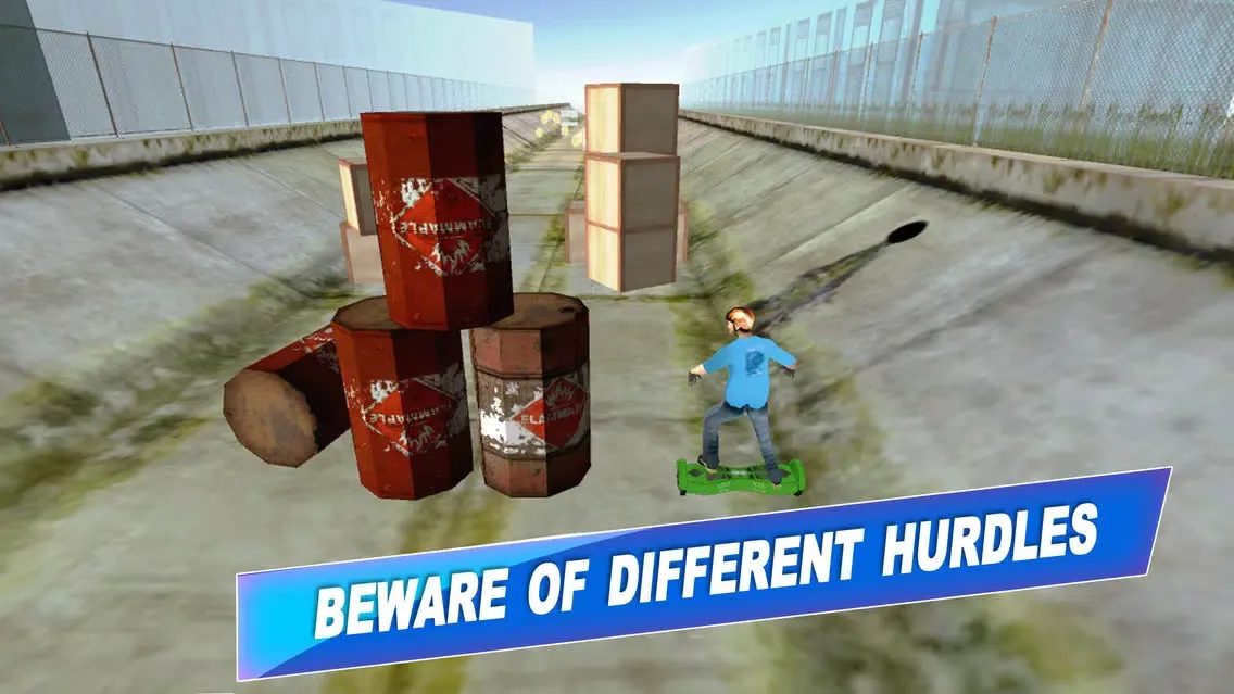 Tangkapan skrin Extreme Skater Boy: Epic Skateboard Racing Game