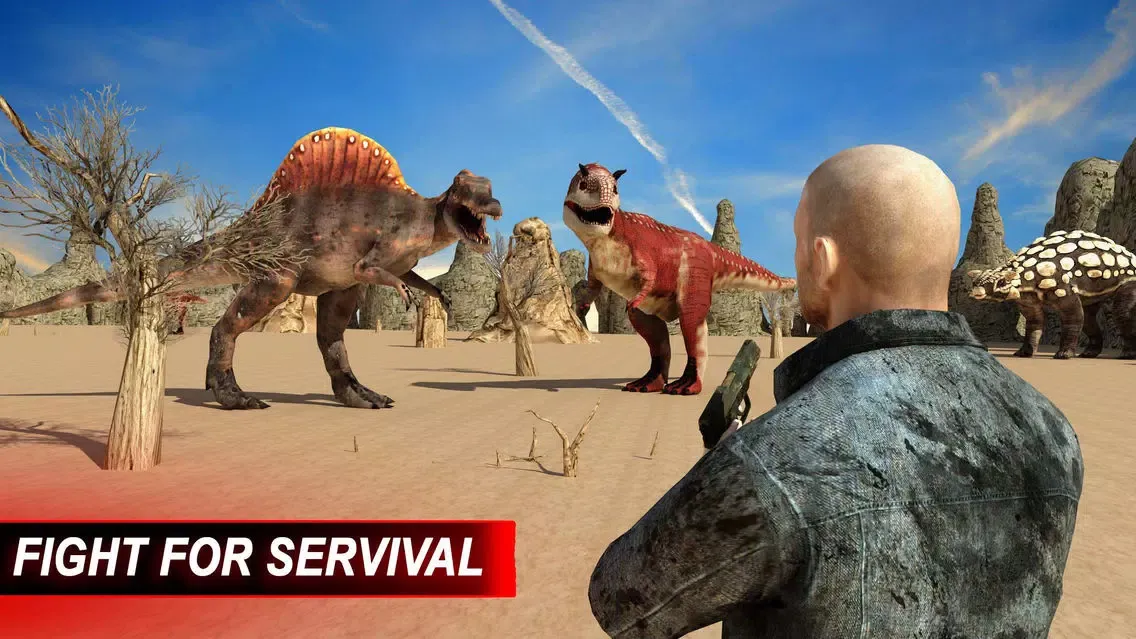 Ảnh chụp màn hình của Real Dinosaur Simulator Games: Hunter Island