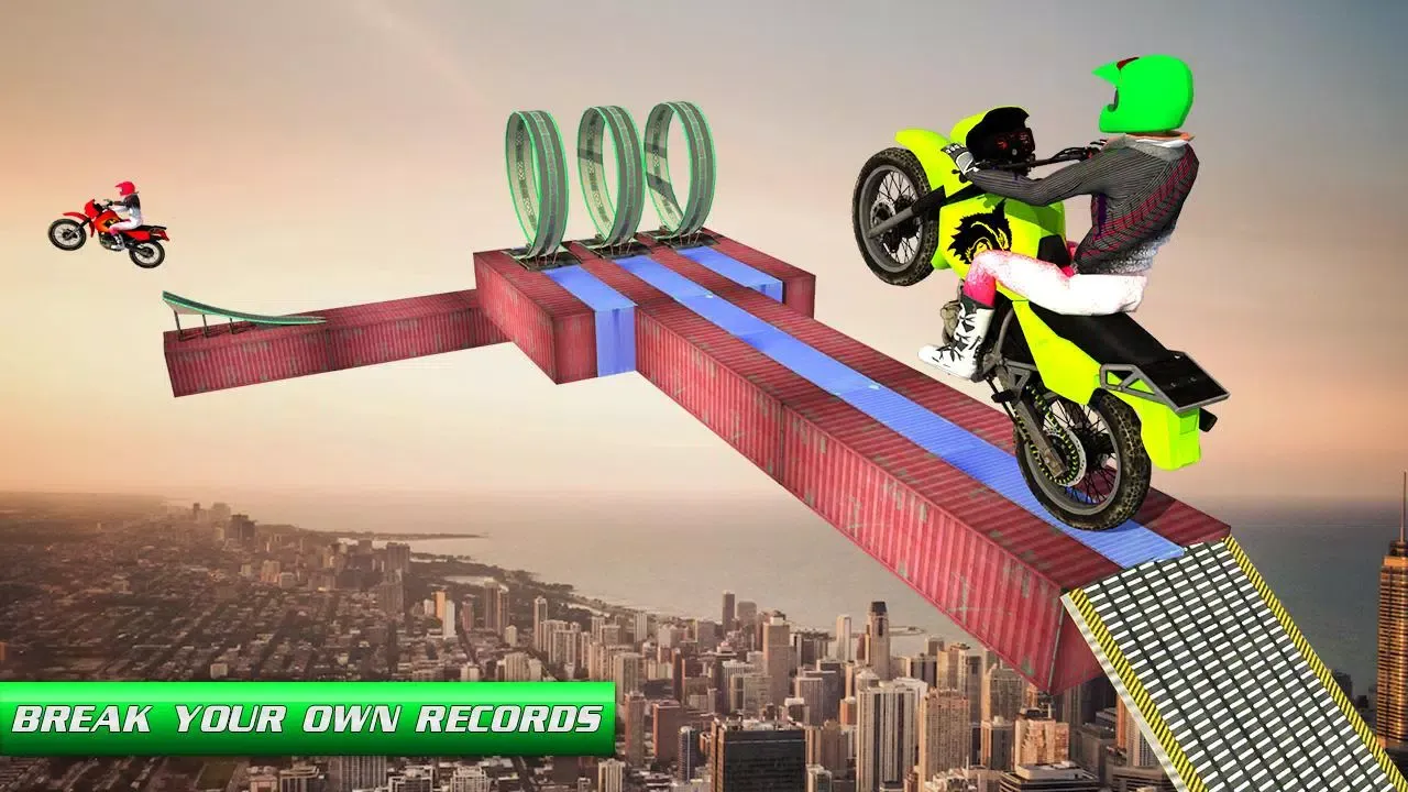Stunt Bike Impossible Tracks 스크린샷