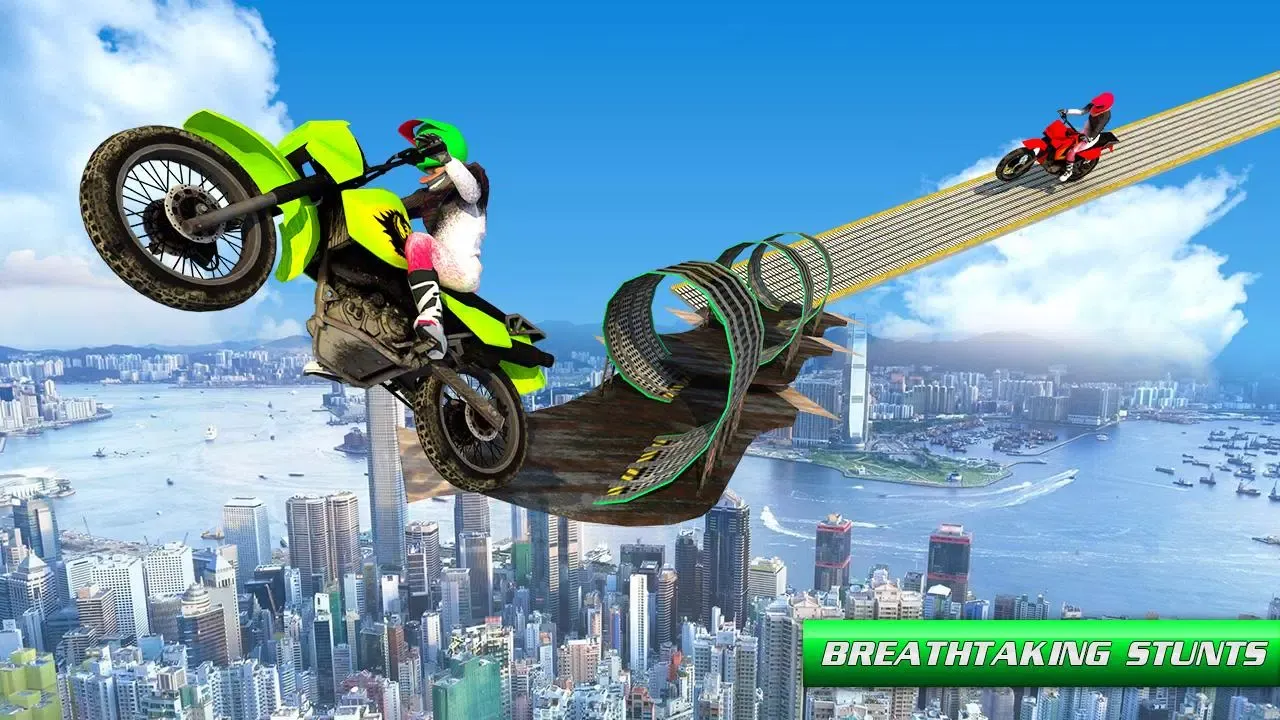 Stunt Bike Impossible Tracks 스크린샷