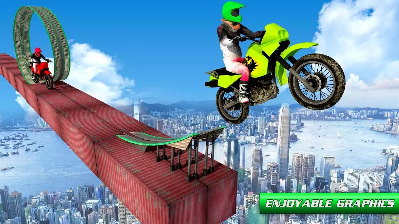 Stunt Bike Impossible Tracks 스크린샷