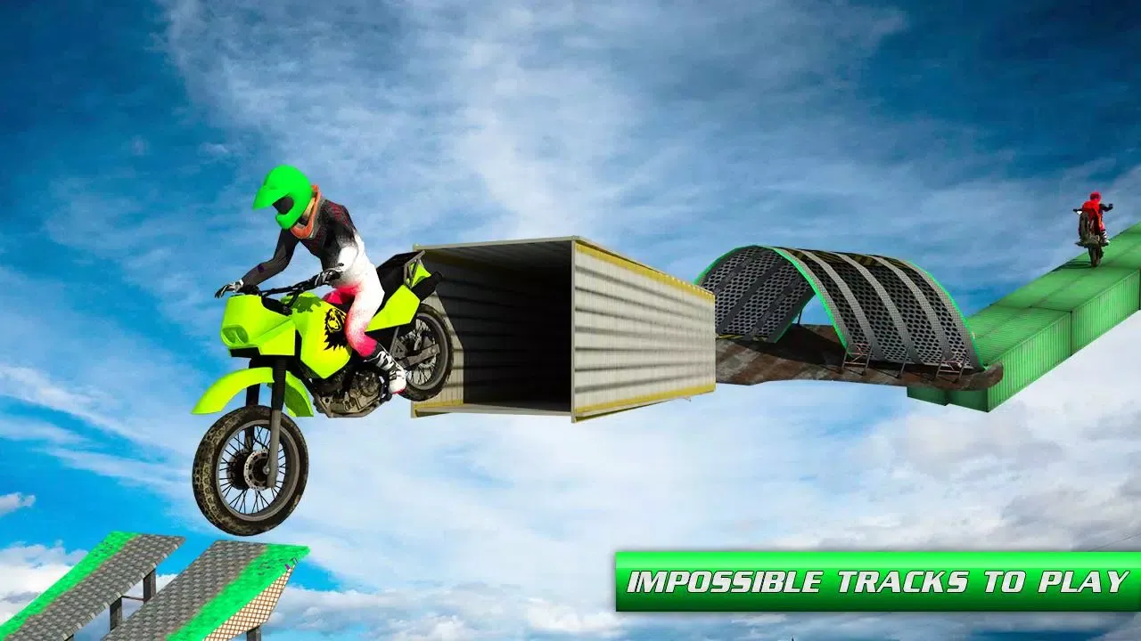Stunt Bike Impossible Tracks 스크린샷