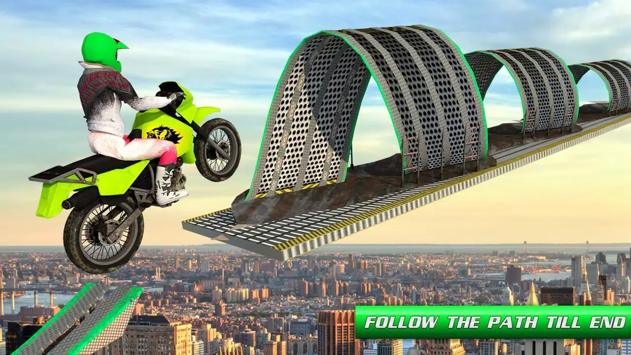 Stunt Bike Impossible Tracks 스크린샷