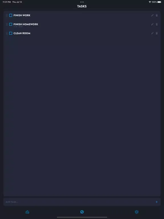 Task Checkr iPad  スクリーンショット